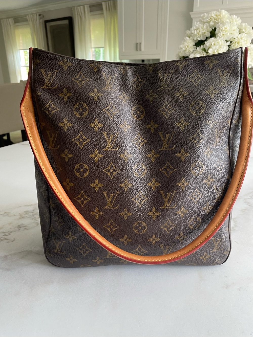 Louis VuittonLooping GM lBrown Monogram Shoulder Bag